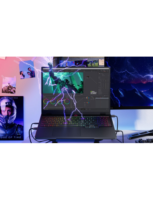 Lenovo Legion 5 15IRX10 | Eclipse Black | 15.1 " | OLED | WQXGA | 2560 x 1600 pixels | Glossy | Intel Core i7 | i7-14700HX | 32 