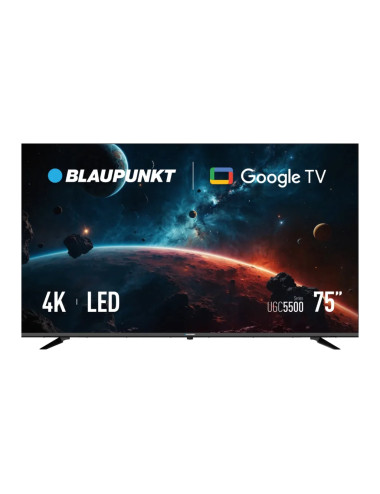Blaupunkt LED TV | 75UGC5500S | 75 | Smart TV | Google TV | UHD | Black