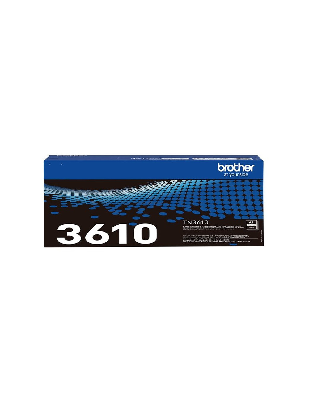 Brother TN-3610 Genuine Toner Cartridge, Black | Brother TN3610 | Toner cartridge | Black
