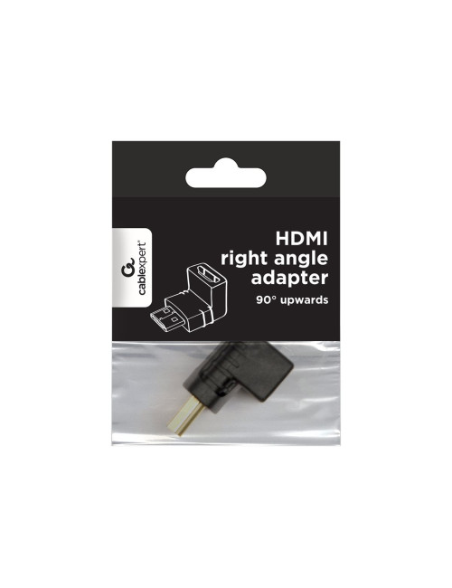 Cablexpert HDMI right angle adapter, 90 downwards | Cablexpert