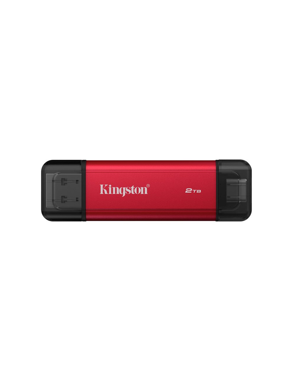Kingston Dual Portable Solid-State Drive, USB Type-A and Type-C | 2000 GB | Solid-state drive interface USB 3.2 Gen 2 | Read spe