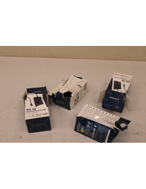 SALE OUT. Cablexpert NPA-AC-PDQC65-01 65 W PowerDelivery GaN USB Type-C fast charger, black | Cablexpert 65 W PowerDelivery GaN 