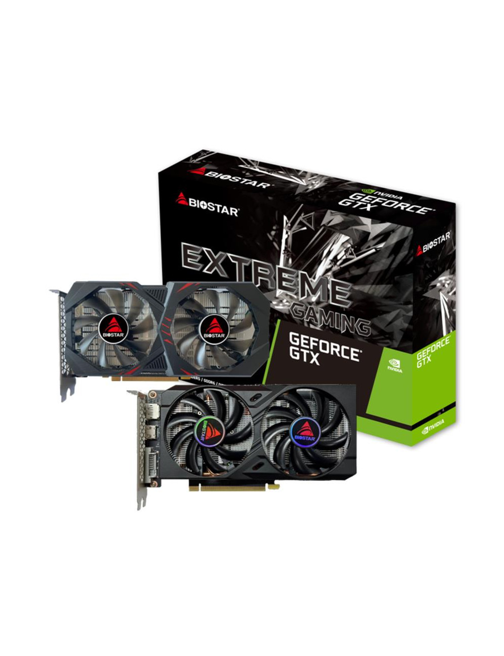 Graphics Card|BIOSTAR|NVIDIA GeForce GTX 1660 TI|6 GB|GDDR6|192 bit|PCIE 3.0 16x|GPU 1500 MHz|Dual Slot Fansink|1xDVI-D|1xHDMI|1