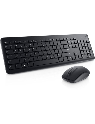 Dell | Keyboard and Mouse | KM3322W | Keyboard and Mouse Set | Wireless | Batteries included | LT | Black | Wireless connection