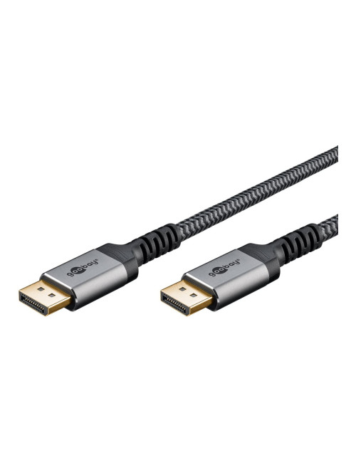 Goobay DisplayPort Cable 2.0/2.1, 54 Gbit/s | 75679 | DisplayPort to DisplayPort
