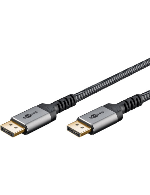 Goobay DisplayPort Cable 2.0/2.1, 54 Gbit/s | 75679 | DisplayPort to DisplayPort
