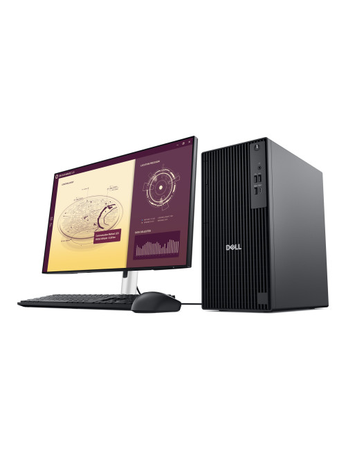 Dell Pro Tower QCT1255 AMD Ryzen 5 8600G/16GB/512GB/Intel Integrated/Win11 Pro/No kbd/3Y ProSupport NBD Onsite Warranty | Dell