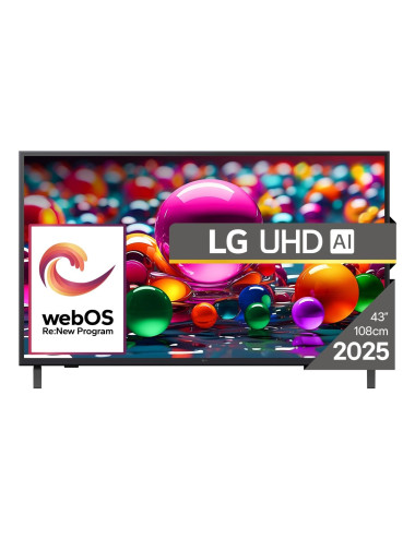 TV Set|LG|43 "|4K Ultra HD|3840 x 2160 pixels|Flat|16:9|LED|43UA74003LB