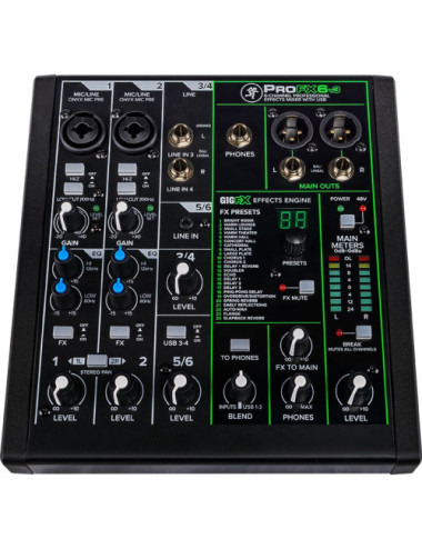 Mackie ProFX6v3 - 6-channel...