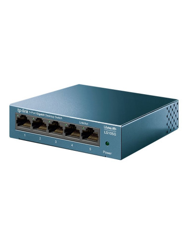 TP-LINK | Desktop Network Switch | LS105G | Unmanaged | Desktop | Power supply type External