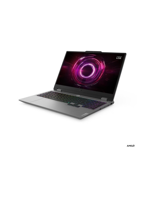 Lenovo LOQ 15AHP10 | Luna Grey | 15.6 " | IPS | FHD | 1920 x 1080 pixels | Anti-glare | AMD Ryzen 7 | 250 | 16 GB | SO-DIMM DDR5
