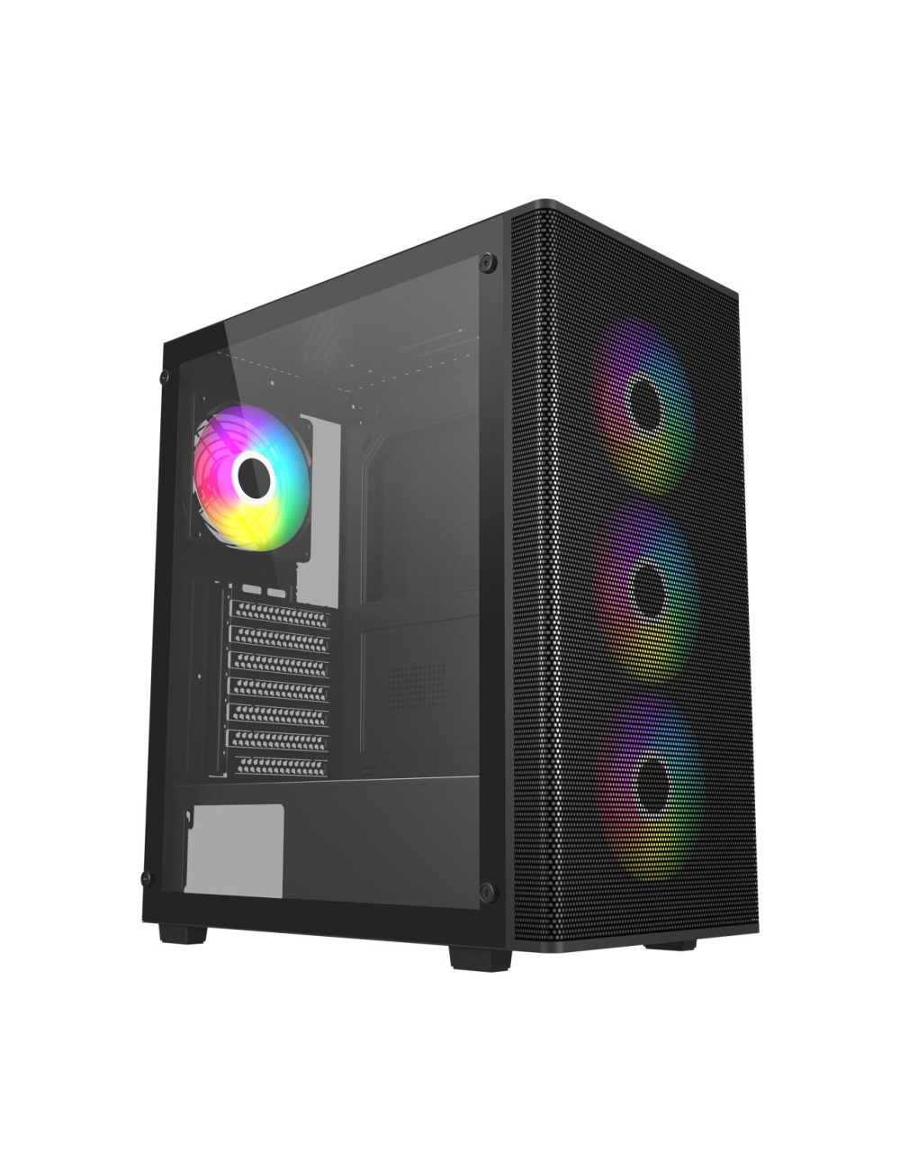 FSP Case | M220-BA | Black | Mid Tower | Power supply included No