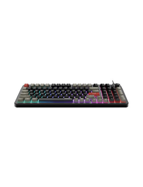 MSI FORGE GK110 US | Gaming keyboard | Wired | US | Black | USB 2.0 | Membrane