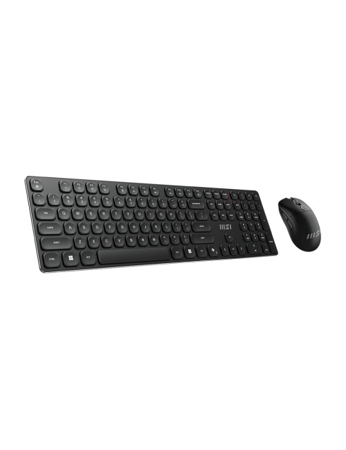 MSI FORGE K210 WIRELESS COMBO | Keyboard and Mouse Set | Wireless | Mouse included | US | Black | Scissor