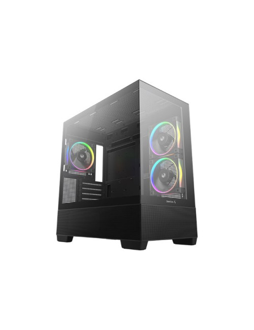 Deepcool CG380 3F MIDI TOWER CASE, Black