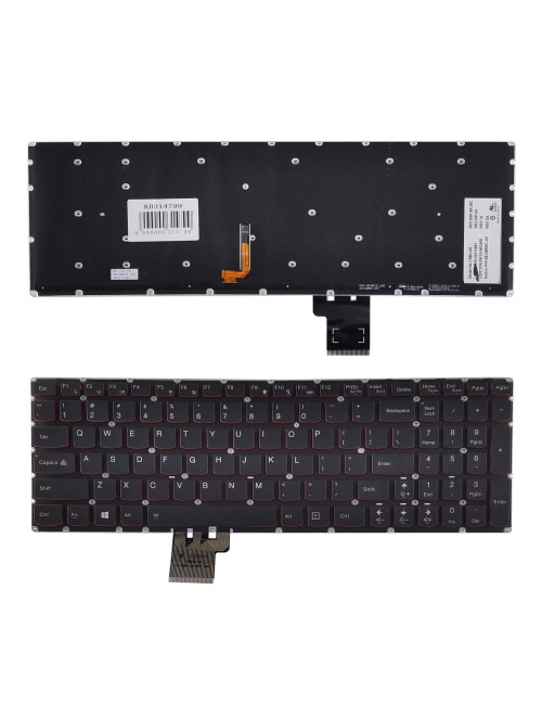 Keyboard LENOVO Erazer: Y50, Y50-70, Y70-70 Ideapad: U530, with backlight