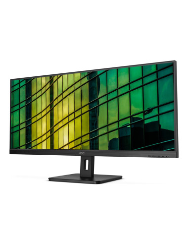 AOC | Monitor | U34E2M | 34 " | VA | WQHD | 21:9 | 100 Hz | 4 ms | 3440 x 1440 | 300 cd/m | HDMI ports quantity 2 | Black