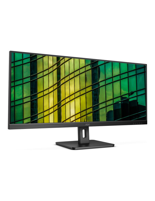 AOC | Monitor | U34E2M | 34 " | VA | WQHD | 21:9 | 100 Hz | 4 ms | 3440 x 1440 | 300 cd/m | HDMI ports quantity 2 | Black