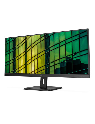 AOC | Monitor | U34E2M | 34 " | VA | WQHD | 21:9 | 100 Hz | 4 ms | 3440 x 1440 | 300 cd/m | HDMI ports quantity 2 | Black