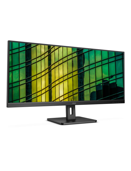 AOC | Monitor | U34E2M | 34 " | VA | WQHD | 21:9 | 100 Hz | 4 ms | 3440 x 1440 | 300 cd/m | HDMI ports quantity 2 | Black