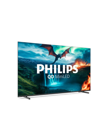 Philips QD MiniLED 4K TV | 75MLED820/12 | 75 | Smart TV | TITAN OS | UHD | Black