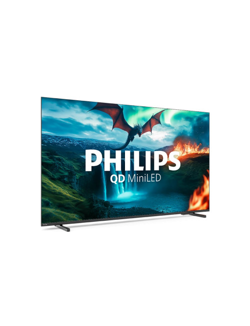 Philips QD MiniLED 4K TV | 75MLED820/12 | 75 | Smart TV | TITAN OS | UHD | Black