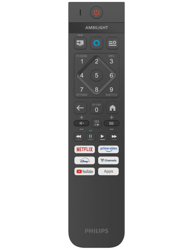 Philips QD MiniLED 4K TV | 75MLED820/12 | 75 | Smart TV | TITAN OS | UHD | Black