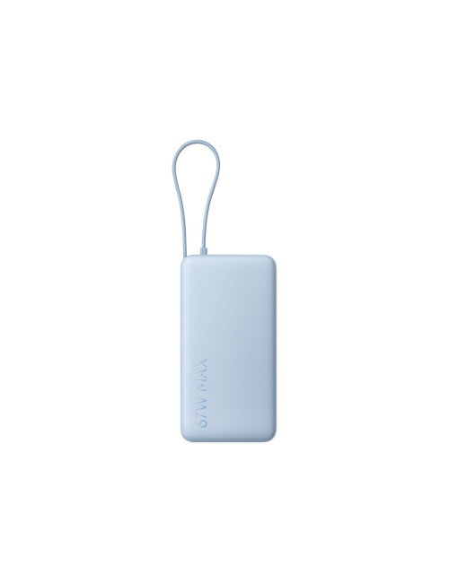 Xiaomi 67W Power Bank 20000 (Integrated Cable) Ice Blue | Xiaomi