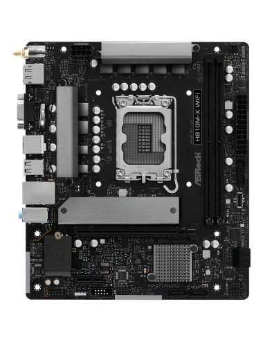 Mainboard|ASROCK|Intel H810|LGA 1851 (Socket V1)|micro ATX|RAM DDR5-SDRAM|2xSlots|Wi-Fi Yes|Bluetooth Yes|1xNumber of M.2 (M) sl