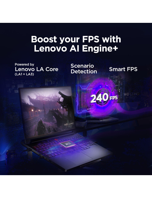 Lenovo Legion Pro 7 16IAX10H | Eclipse Black | 16 " | OLED | WQXGA | 2560 x 1600 pixels | Intel Core Ultra 9 | 275HX | 32 (2x16)