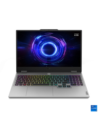 Lenovo LOQ 15IRX10 | Luna Grey | 15.6 " | IPS | FHD | 1920 x 1080 pixels | Anti-glare | Intel Core i7 | i7-13650HX | 24 (2x12GB)