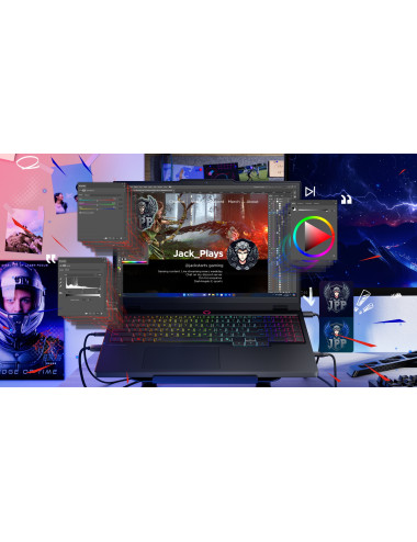 Lenovo Legion 5 15IRX10 | Eclipse Black | 15.1 " | OLED | WQXGA | 2560 x 1600 pixels | Intel Core i7 | i7-13650HX | 24 (2x12GB) 