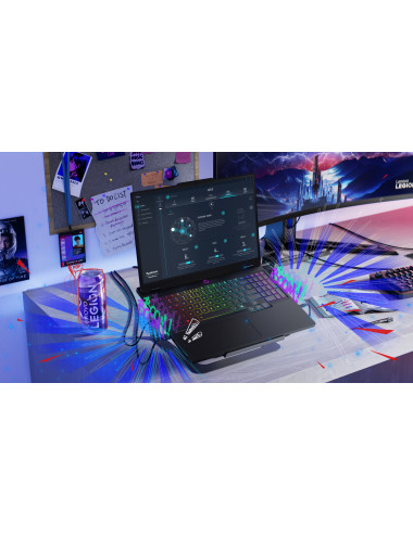 Lenovo Legion 5 15IRX10 | Eclipse Black | 15.1 " | OLED | WQXGA | 2560 x 1600 pixels | Intel Core i7 | i7-13650HX | 24 (2x12GB) 