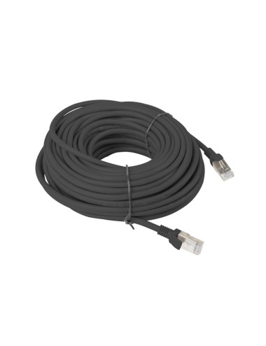 Lanberg Patchcord CAT.5E UTP Fluke Passed | PCU5-10CC-2000-BK | 20 m