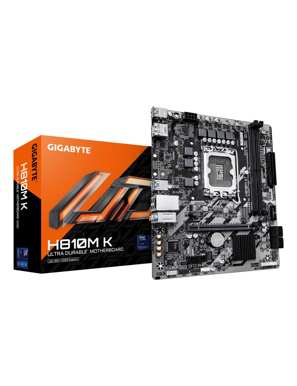 Mainboard|GIGABYTE|Intel H810|LGA1851|Micro-ATX|Memory DDR5|Memory slots 2|H810MK1.0