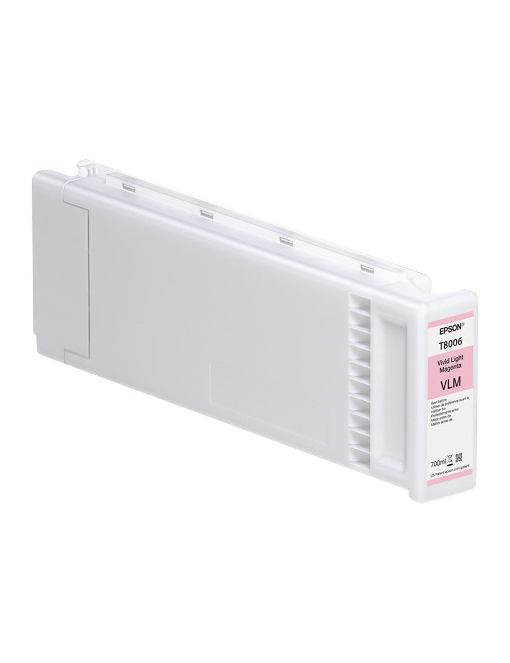 Epson Singlepack Vivid Light Magenta T80060N UltraChrome PRO 700ml | Epson C13T80060N | Epson T8006 - vivid light magenta - orig