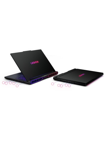 Lenovo Legion Pro 7 16IAX10H | Eclipse Black | 16 " | OLED | WQXGA | 2560 x 1600 pixels | Intel Core Ultra 9 | 275HX | 64 (2x32)