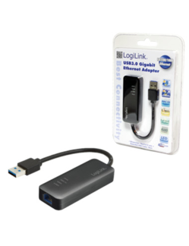 Logilink UA0184, USB 3.0 to Gigabit Ethernet Adapter | Logilink
