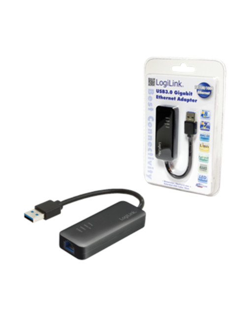 Logilink UA0184, USB 3.0 to Gigabit Ethernet Adapter | Logilink