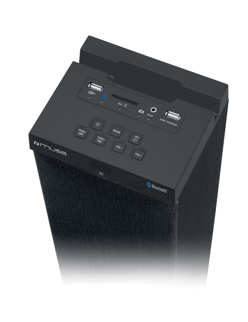 Muse | M-1250BT | 60 W | Bluetooth | Black | Portable | Wireless connection