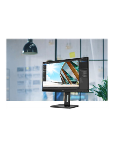 AOC | Q24P2Q | 23.8 " | IPS | QHD | 16:9 | 75 Hz | 4 ms | 2560 x 1440 | 250 cd/m | Headphone out (3.5mm) | HDMI ports quantity 1