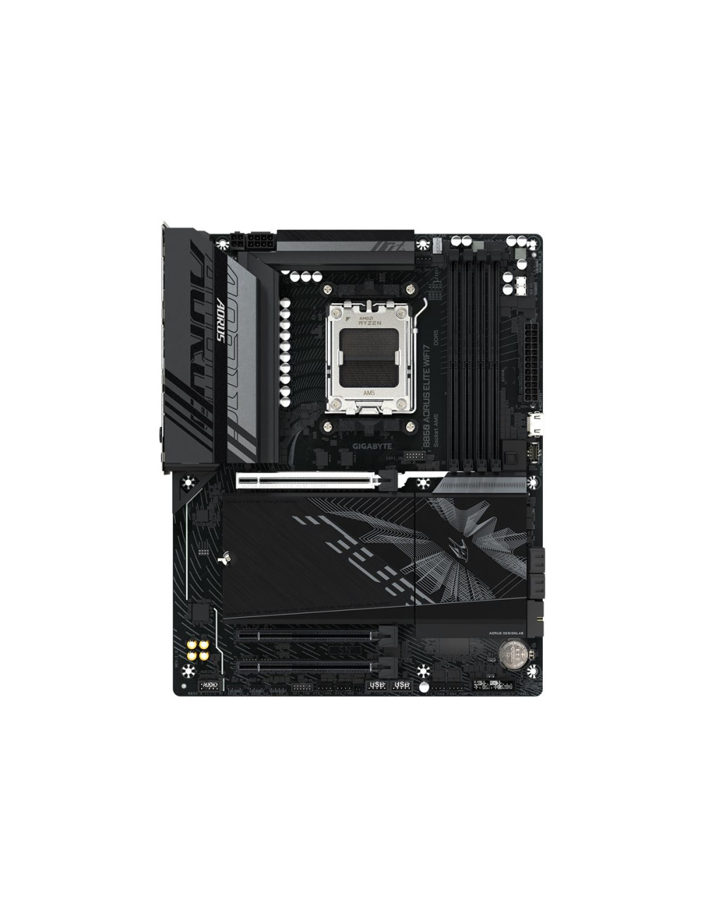 Gigabyte B850 A ELITE WF7 | Processor family AMD | Processor socket AM5 | DDR5 | Supported hard disk drive interfaces SATA, M.2 