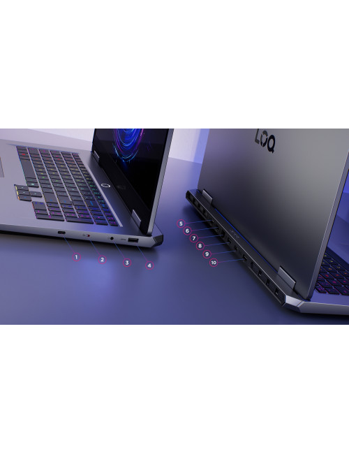 Lenovo LOQ 17IRX10 | Luna Grey | 17.3 " | IPS | FHD | 1920 x 1080 pixels | Anti-glare | Intel Core i7 | i7-13650HX | 24 (2x12) G
