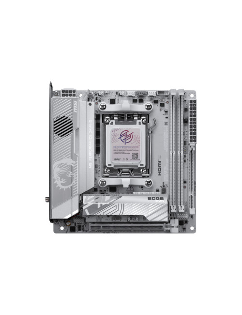 MSI MPG X870I EDGE TI EVO WIFI | Processor family AMD | Processor socket AM5 | DDR5 | Supported hard disk drive interfaces SATA,