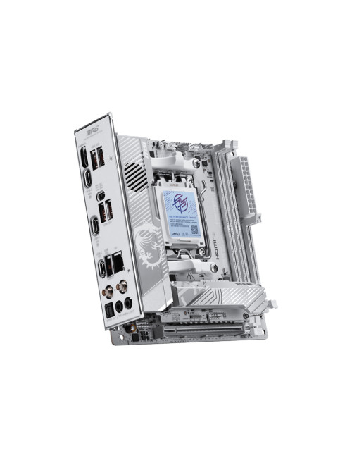 MSI MPG X870I EDGE TI EVO WIFI | Processor family AMD | Processor socket AM5 | DDR5 | Supported hard disk drive interfaces SATA,