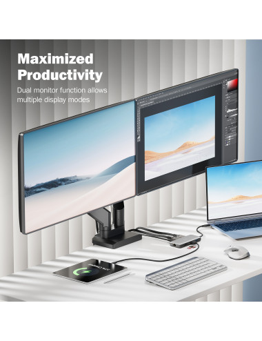 Digitus USB-C docking station, 8-port | DA-70915 | Ethernet LAN (RJ-45) ports 1 | HDMI ports quantity 2