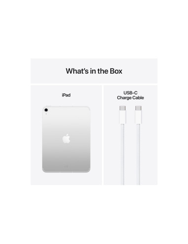 Apple iPad 11" A16 Wi-Fi + Cellular 512GB - Silver | Apple