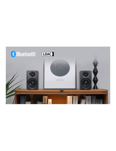 Edifier | Compact Desktop 2.0 Speakers | M60 | 66 W | Bluetooth | Black | 85 dB | Wireless connection