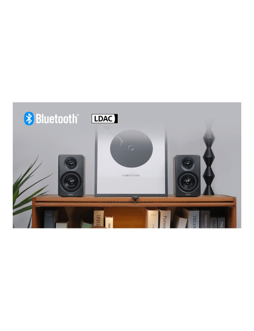 Edifier | Compact Desktop 2.0 Speakers | M60 | 66 W | Bluetooth | Black | 85 dB | Wireless connection