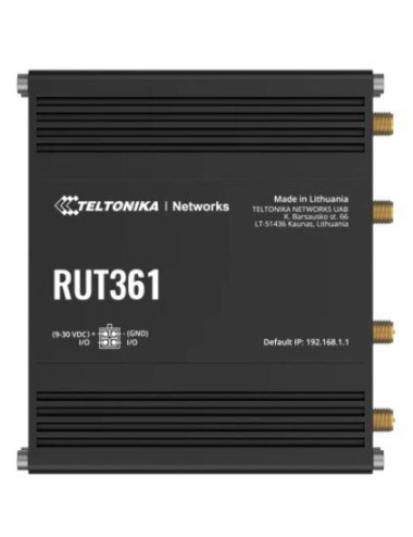 Wireless Router|TELTONIKA|Router|Mesh|IEEE 802.11 b/g|IEEE 802.11n|2x10/100M|LAN WAN ports 2|4G|RUT361